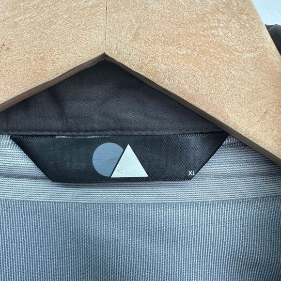 Clothing Arts Men’s Charcoal Grey Cubed Travel Waterproof Windproof Lightweight - Picture 4 of 16